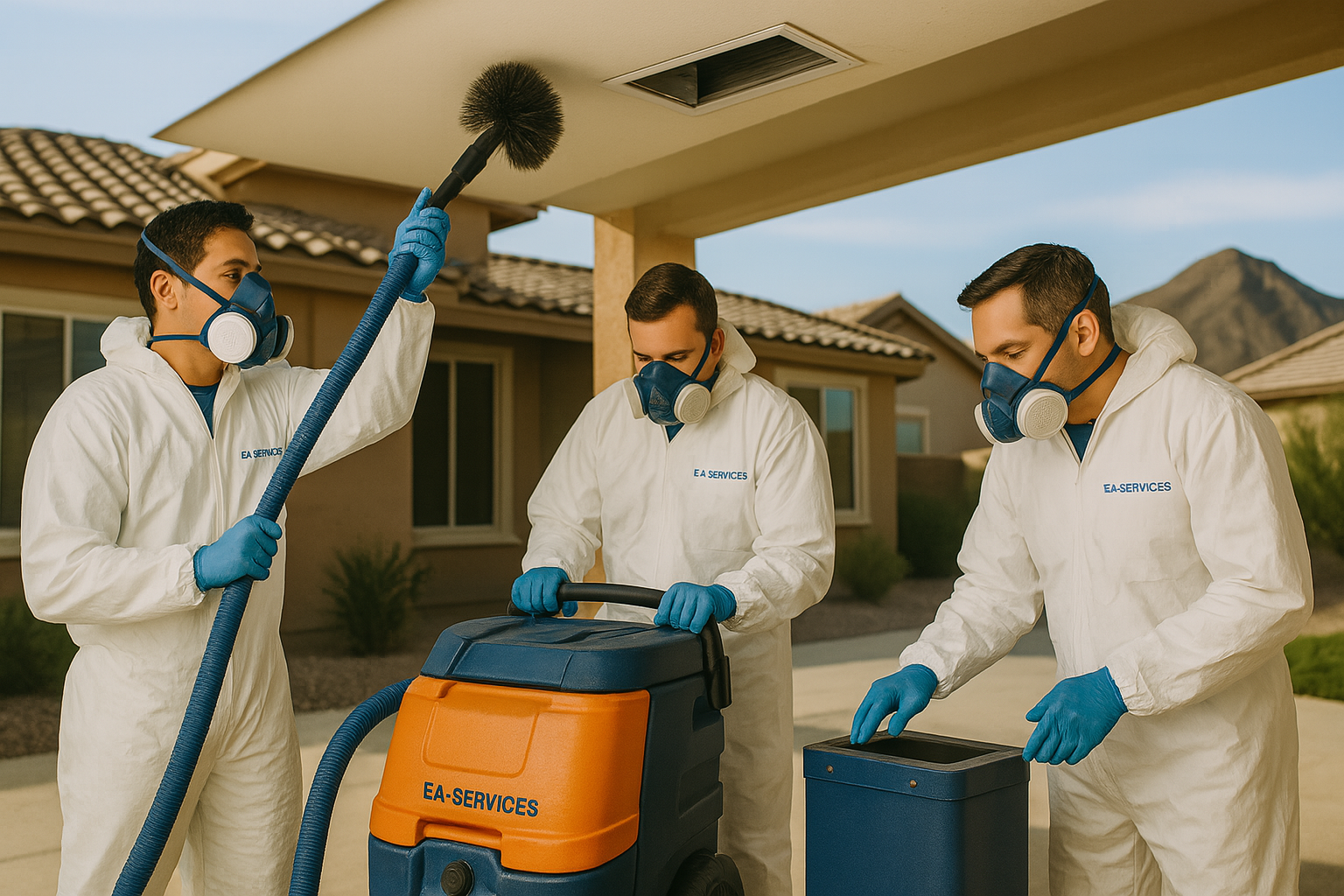 Professional air duct cleaning service in Phoenix, Arizona
